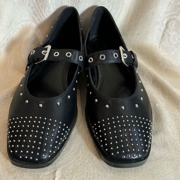 DESIGN CONCEPT STUDIO Sz 10 Studded Square Toe Mary Jane Style Sandals NEW - Picture 2 of 8